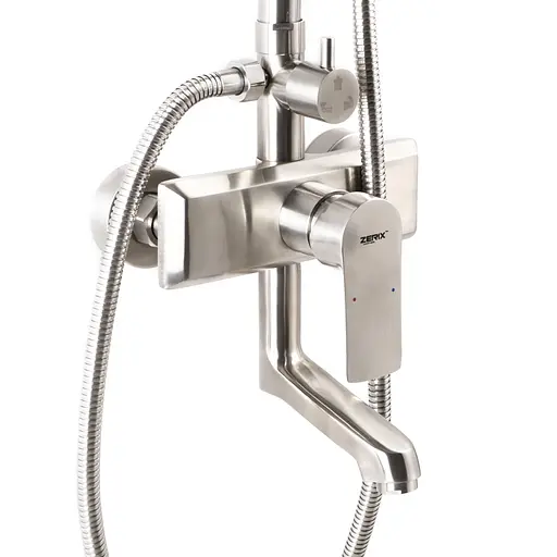 Душова система Zerix LR72403 LL1471, Нержавіюча сталь - фото 4