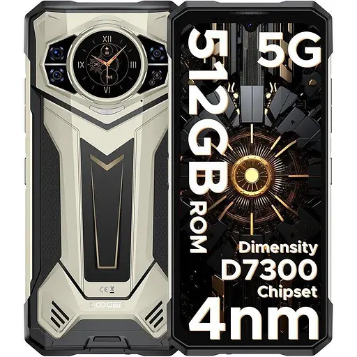 Смартфон Doogee S200 Plus 12/512GB Champagne Gold - фото 3