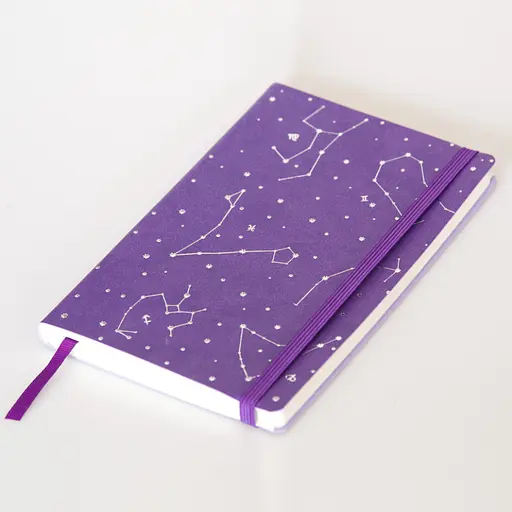 Міні планер "Зоряне небо" 22302-KR перероблений замінник шкіри еко, 130х210 мм - фото 3