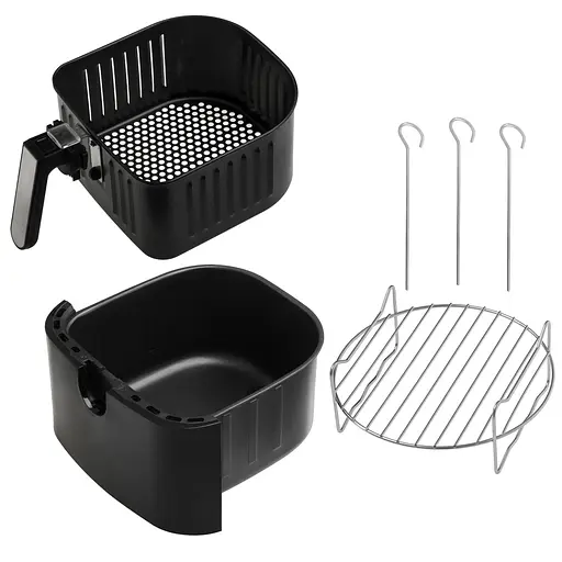 Аерофритюрниця Adler AD 6317 5.5 л 12 програм конвекція LED дисплей - фото 9