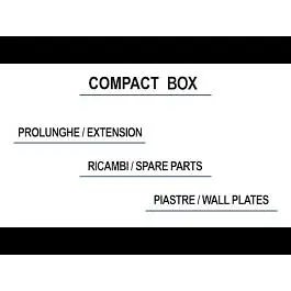 Термостат для душу на 3 споживача Paffoni Compact Box black matt CPT519NO, Чорний матовий - фото 6