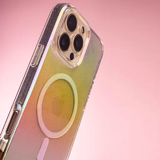 Чохол Epik TPU Galaxy Sparkle MagFit для Apple iPhone 16 Pro 6.3 Chroma+Glitter - фото 2