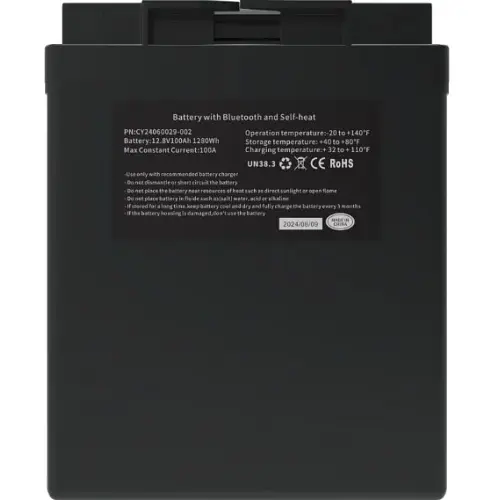 Аккумулятор Cyclen 12.8V 100AH LiFePo4 (подогрев/Bluetooth) - фото 6