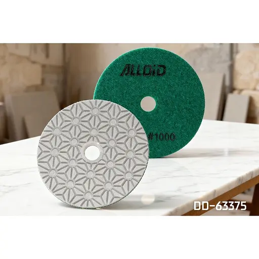 Круг алмазний Alloid Building Tools Star шліфувальний на липучці 100 мм зерно 1000 (DD-63375) - фото 6