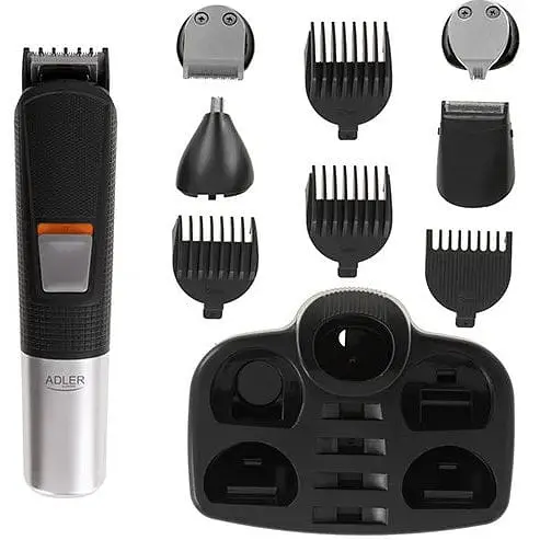 Набор по уходу 5 в 1 со светодиодным дисплеем и подставкой для зарядки Adler AD 2943 - фото 1