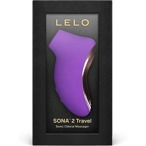 Звуковий стимулятор клітора Lelo Sona 2 Travel Purple - фото 4