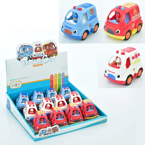 Машина инерционная, 8 см, резиновые колеса (В ассортименте) 899-38D - фото 4