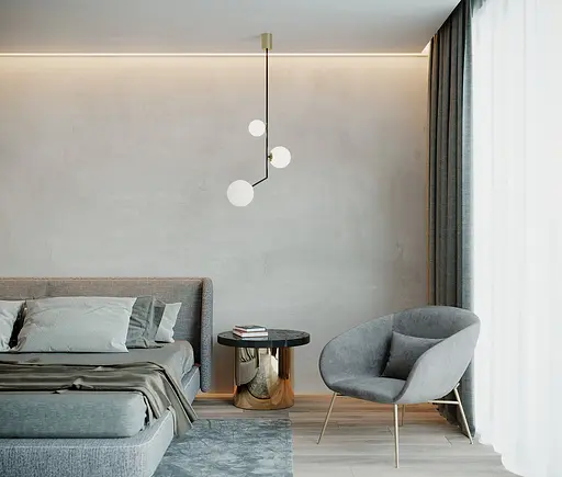 Підвіс SV0060-3P BK+GD - фото 3