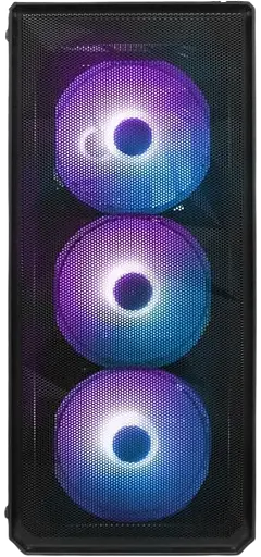 Корпус 1stPlayer FD3-BK-4F7 ARGB Black - фото 1