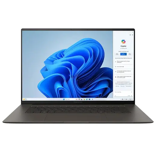 ASUS Ноутбук Zenbook S 16 UM5606KA-RK741W 16" 3K OLED, AMD AI 7350, 24GB, F1TB, UMA, Win11, Серый