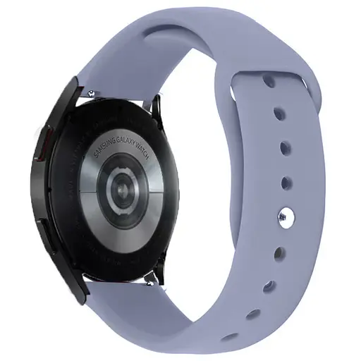 Силіконовий ремінець Sport для Smart Watch 20mm Сірий / Lavender Gray