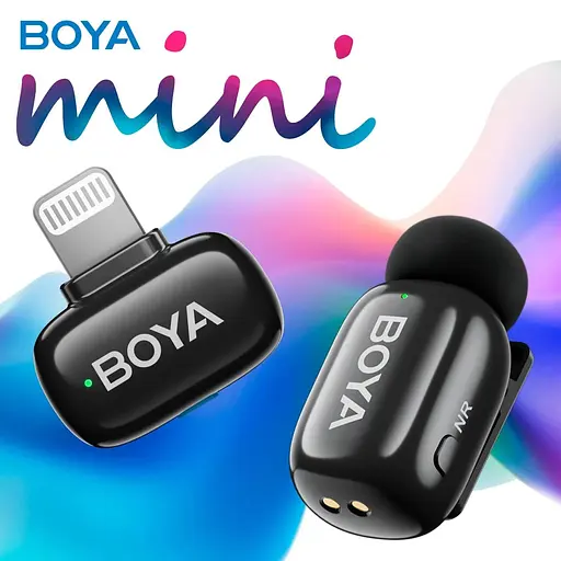 Микрофон Boya mini-16 Lightning Black (mini-16) - фото 5