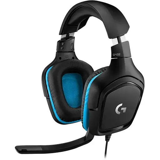 Гарнитура Logitech G432 Black (981-000770)