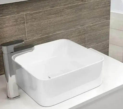 Раковина на столешницу Cersanit Crea квадратная 35 см K114-007 30412 - фото 5