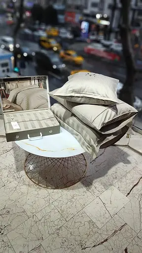 Постільна білизна Elegance Beige Сатин Преміум Maison D'or pbe0051926 - фото 2