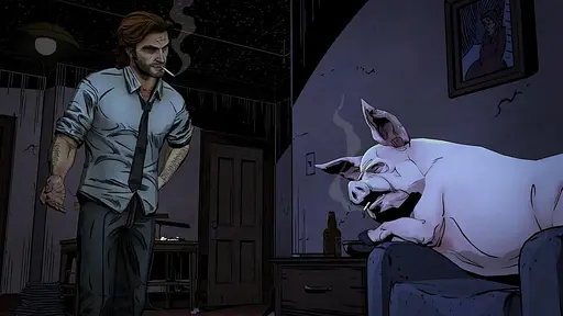 Игра Microsoft Xbox One The Wolf Among Us Английская Версия Б/у - фото 4