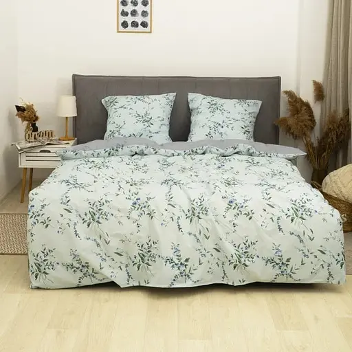 Комплект постільної білизни Viluta полуторний ранфорс 24301 100% бавовна - фото 1