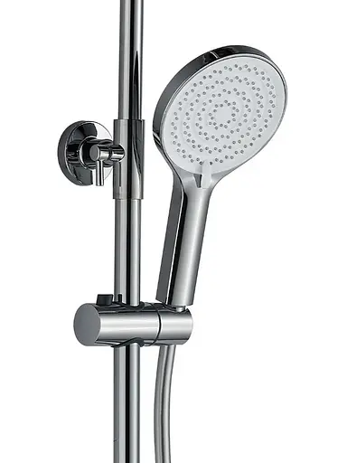 Душова система Rea Savio Led хром з термостатом REA-P8544, Хром - фото 5