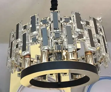 Люстра кришталева Sirius 20106-6 на 6 лампочок - фото 3