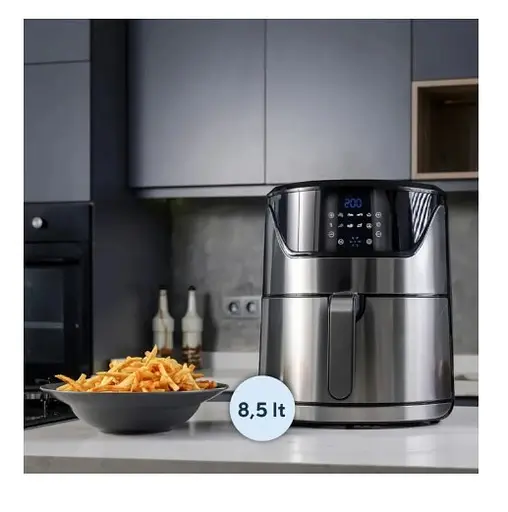 Мультипіч-фритюрниця Kumtel HAF-08 Inox 8.5 л - фото 3