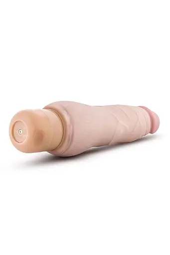 Реалістичний вібратор Blush Au Naturel Fabien 22.8 см тілесний - фото 4