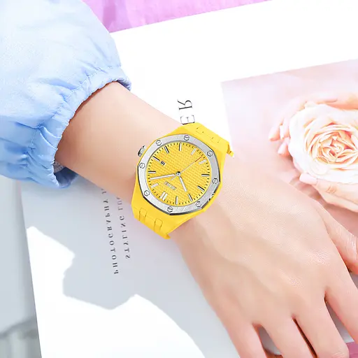 Годинник наручний 9299YL Yellow Skmei acs0029774 - фото 3