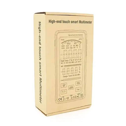 Мультиметр ANENG AN-681, измерение: V, A, R, C, T, F - фото 7