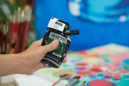 Акрилова фарба Sennelier Abstract, 120 мл, Зелений Хукера (Hooker`s Green) - фото 4