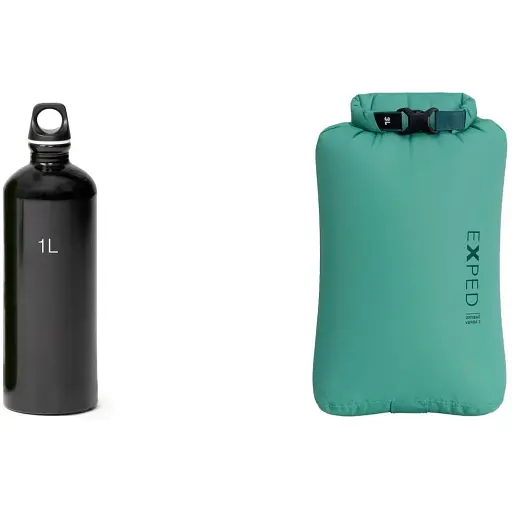 Гермомешок Exped Drybag Versa 3 зеленый - фото 2