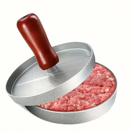 Прес для бургерів і котлет ручна пресформа для гамбургерів форма для ідеальних котлет, Kitchen Master 87936 - фото 7