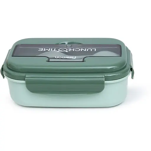 Ланч-бокс Fissman с тремя отделением 21.5х15х8 см зеленый (16741) - фото 5