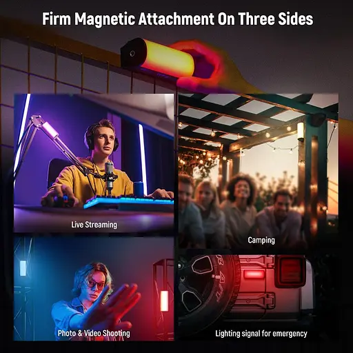 Магнитная ручная световая палочка NEEWER TL96 RGB - фото 3