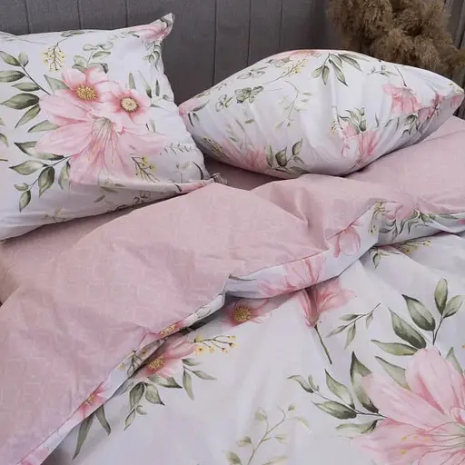 Комплект постільної білизни Viluta полуторний ранфорс 24255 100% бавовна - фото 3