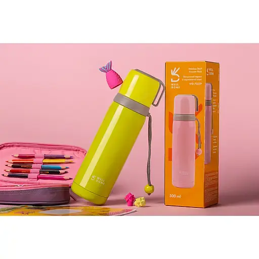 Термос Well Done 500 мл салатовий (WD-7025G) - фото 3
