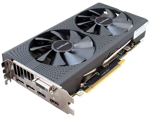 Видеокарта Sapphire AMD Radeon RX 580 8Gb Pulse (11265-05) (GDDR5, 256 bit, PCI-E 3.0 x16) Б/у - фото 2