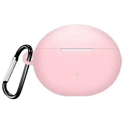 Чохол-накладка DK Silicone Candy Friendly з карабіном для Huawei FreeBuds 6i (014788) (pink)
