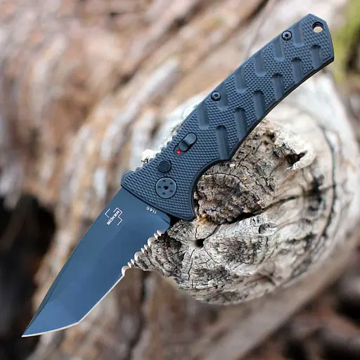 Ніж Boker Plus Strike Tanto PS All Black - фото 8