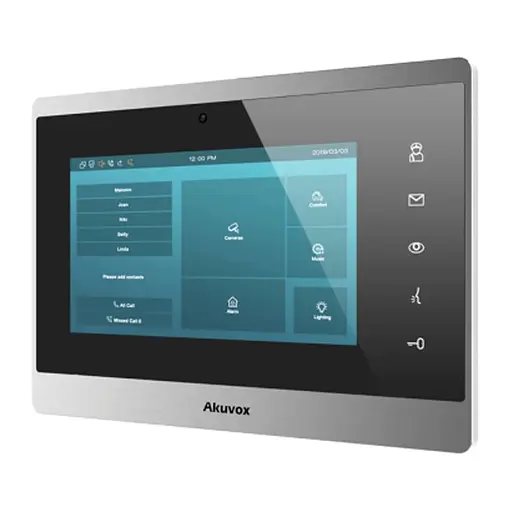 Відеодомофон 7” WiFi Akuvox IT82W SIP Android з Bluetooth (87-00018) - фото 2