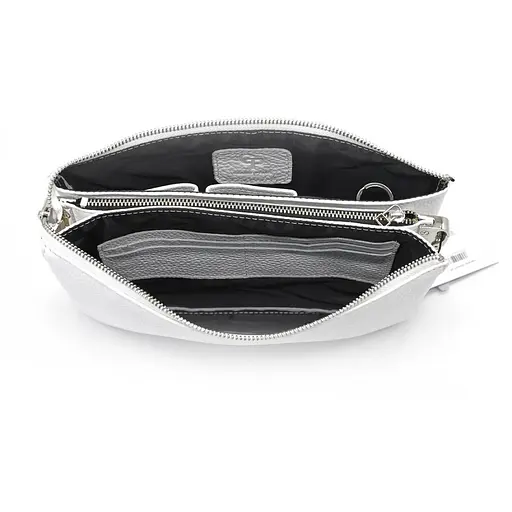 Кожаный женский клатч Grande Pelle 25х16х6 см sum0026479 - фото 2