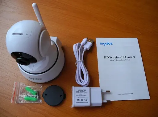 Поворотная Ip камера Sannce 720 Wi-Fi внутренняя Оригинал - фото 10