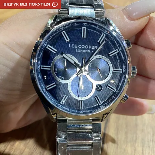 Годинник Lee Cooper England Silver - фото 11