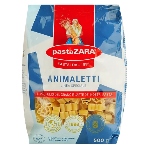 Макаронні вироби Pasta Zara Тварини 500 г (687242)