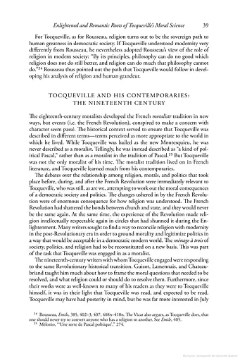 Tocqueville, Democracy, and Religion. Checks and Balances for Democratic Souls - фото 4