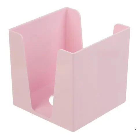 Бокс для бумаги, розовый