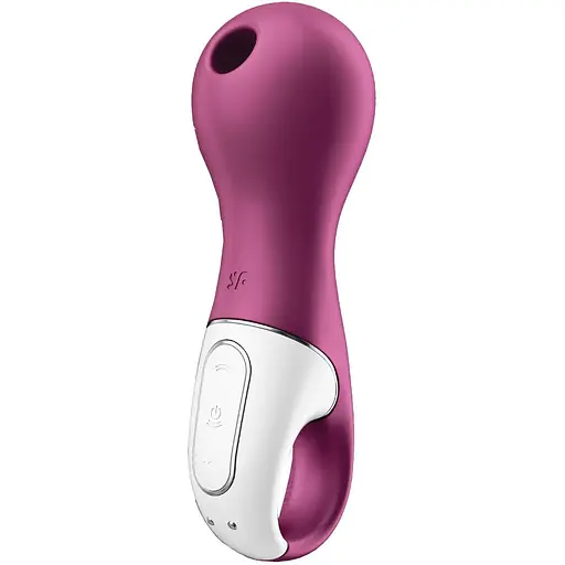 Вакуумний кліторальний стимулятор з вібрацією Satisfyer Lucky Libra бузковий