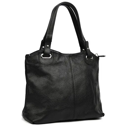 Кожаная женская сумка Virginia Conti 34х27х13 см sum0028616 - фото 2