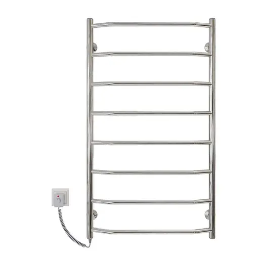 Електрична Сушарка для рушників Kosser Трапеція 1000x600/8 EL регла. ДТ20EL, Хром, Ліве - фото 2