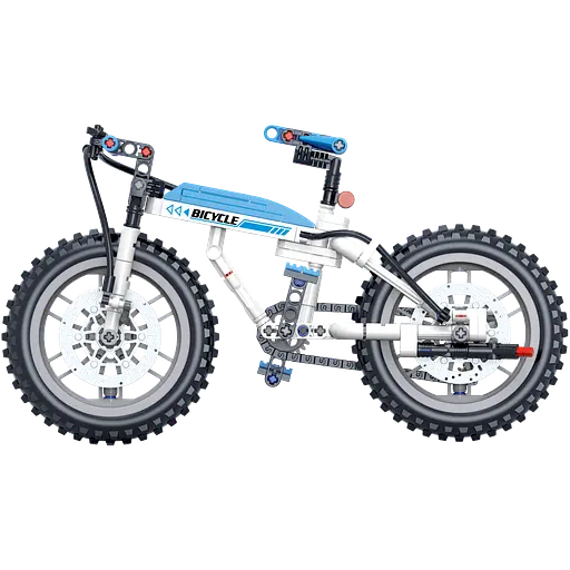 Конструктор велосипед  ZHEGAO COOl  DESIGN BIKE спортивний швидкісний  228 деталей - фото 2