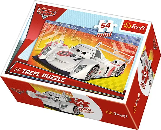 Набор Пазлы - (54 элм. мини) - "Чу Тудороки" / Дисней Тачки 2 - фото 1