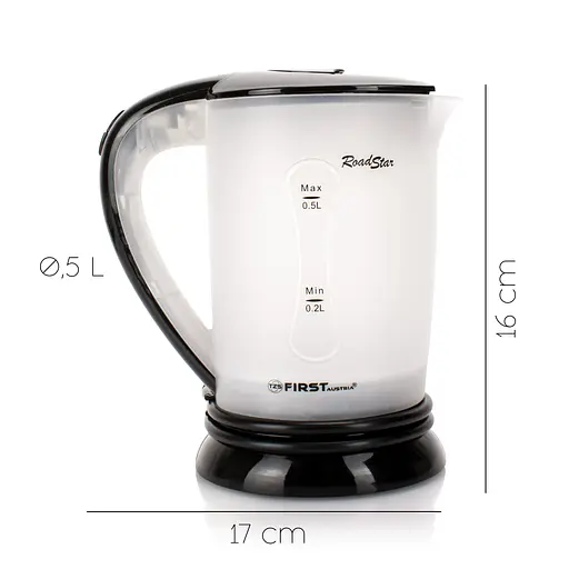 Чайник First Austria FA-5425-2-BA 0.5 л дорожный - фото 6